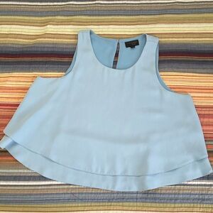 Sky Blue TopShop Crop Top